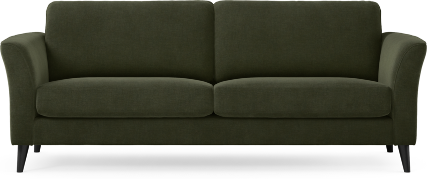 Bridge - 3-sits soffa - Grön