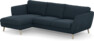 Madison Lux - 2-sits soffa med schäslong vänster - Blå