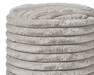 Furly - Puff, Ø 38 cm - Grå