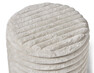 Furly - Puff, Ø 38 cm - Vit