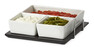 Fiesta - Serveringsset, 21x20x6 cm - Vit