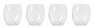 Bitz - Glas, 4-pack, 53 cl - Vit