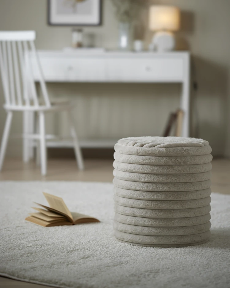 Furly - Puff, Ø 38 cm - inspiration