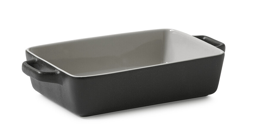 Cast Iron - Gratängform, L 28, B 17 cm - Svart