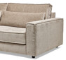 Hudson - 3-sits soffa med divan vänster - Beige