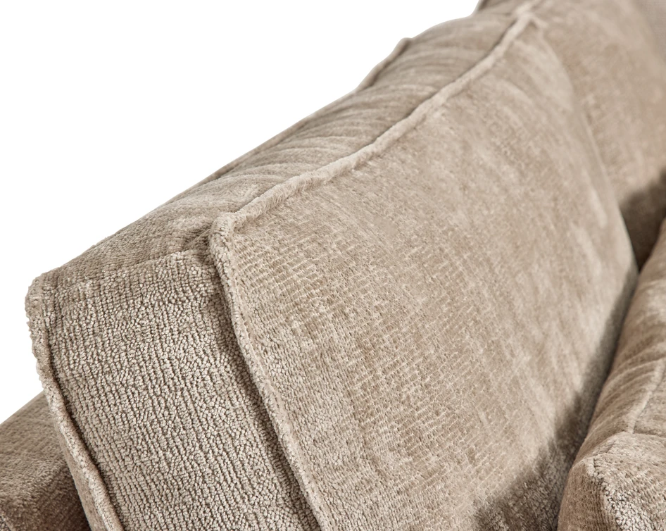 Hudson - 3-sits soffa med divan vänster - Beige