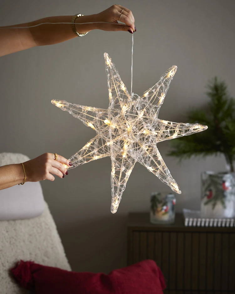 Star - Dekorationsbelysning, Ø 45 cm - inspiration