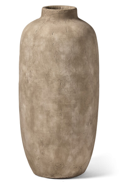 Heros - Urna/vas, H 73 Ø 35 cm - Beige