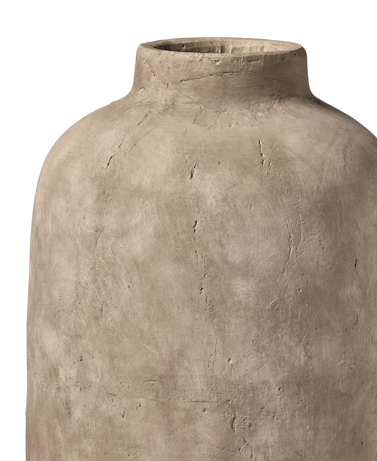 Heros - Urna/vas, H 73 Ø 35 cm - Beige