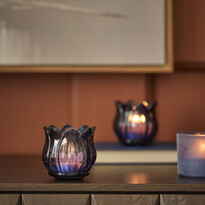 Isabel - Ljuslykta, glas H 6,8 Ø 7,2 cm - inspiration