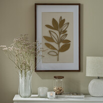Leaf 3D - Tavla, 60x40 cm - inspiration