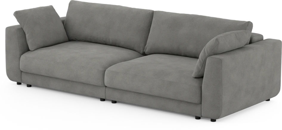 Amie - Bäddsoffa 4-sits - Grå