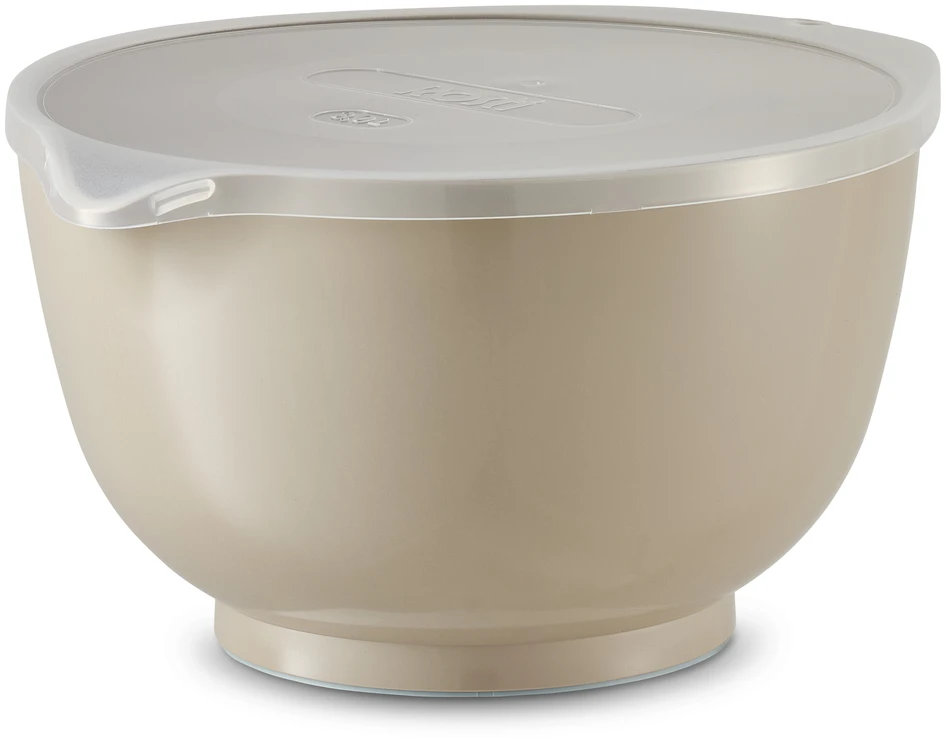 Margrethe - Skål med lock, 2-pack - Beige