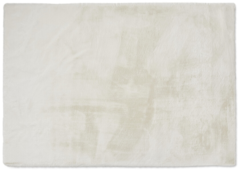 Minou - Konstpälsmatta, 160x230 cm - Vit