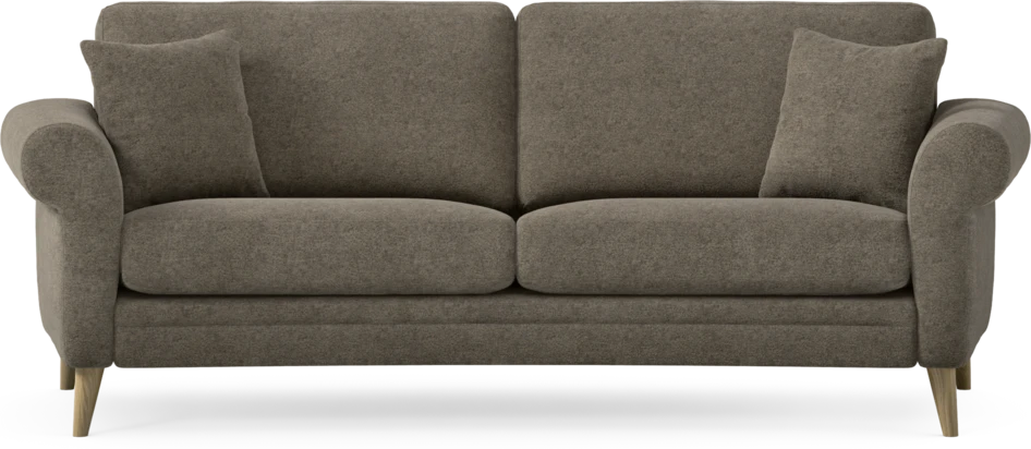Eden - 2,5-sits soffa svängd - Brun