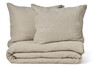 Adelia - Påslakanset i muslin, 3 delar - Beige