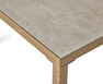 Maxime - Utesoffa med bord L 90 cm - Brun