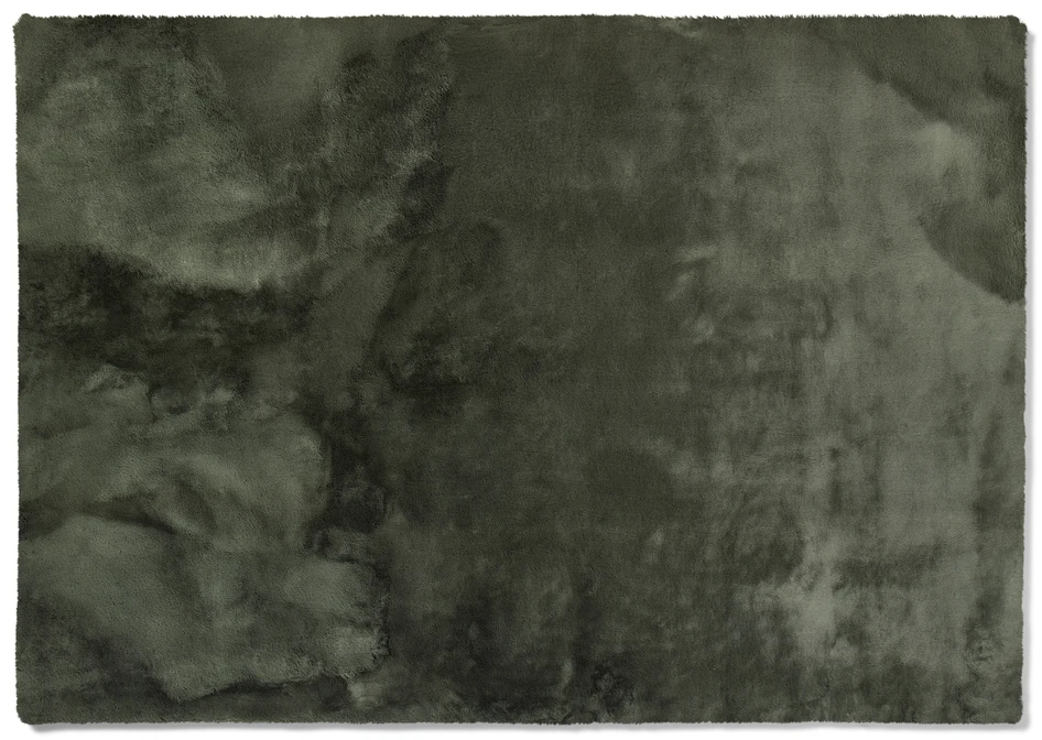 Minou - Konstpälsmatta, 160x230 cm - Grön