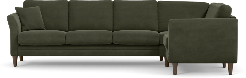 Eden - Hörnsoffa 3+1 - Grön