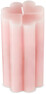 Fyrklöver - Dekorationsljus, H 13,7 Ø 7,3 cm - Rosa