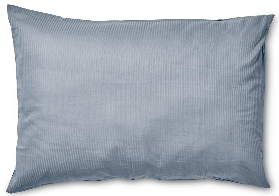 Hampton - Örngott till hotellkudde i bomullssatin, 70x100 cm - Blå