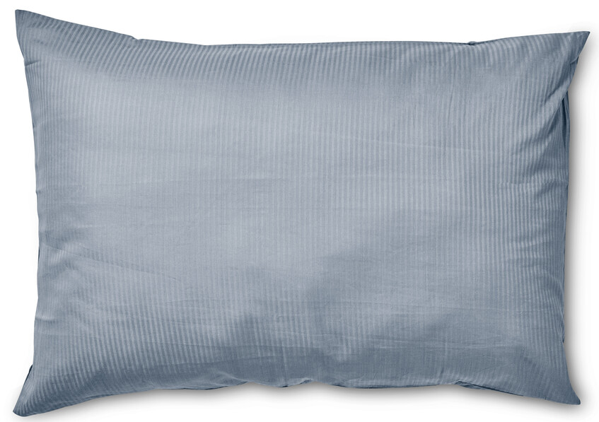 Hampton - Örngott till hotellkudde i bomullssatin, 70x100 cm - Blå