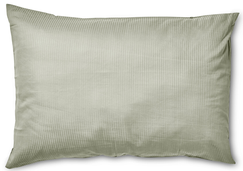 Hampton - Örngott till hotellkudde i bomullssatin, 70x100 cm - Grön