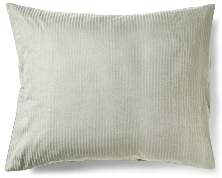 Hampton - Örngott i bomullssatin, 50x60 cm - Grön