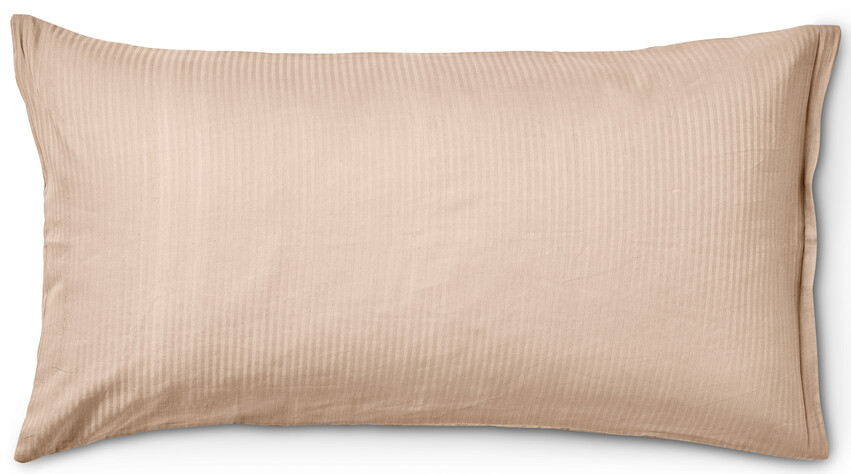 Hampton - Örngott till hotellkudde i bomullssatin, 50x90 cm - Rosa