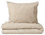 Blossom - Påslakanset i microfiber - Beige