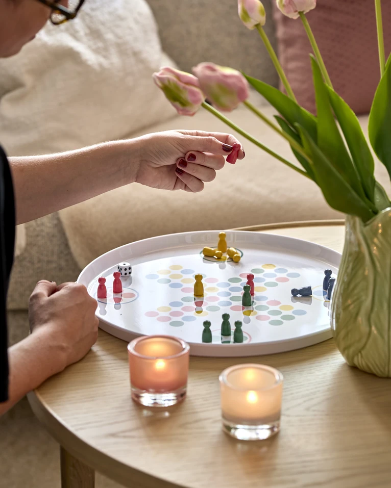 Fia med knuff, Bricka, Ø 35,5 cm