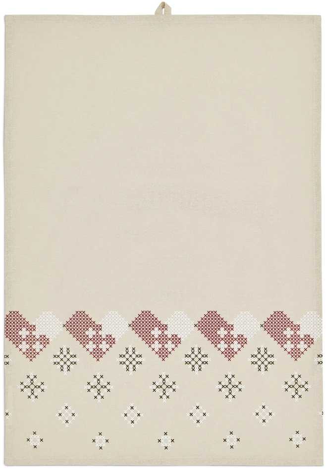 Stina - Kökshandduk, 50x70 cm - Beige
