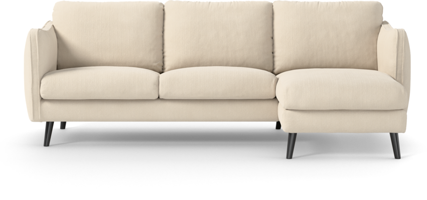 Madison - 2-sits soffa med schäslong höger - Beige