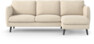 Madison - 2-sits soffa med schäslong höger - Beige