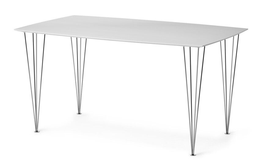 Plaine - Matbord, 140x85x72 cm - Vit