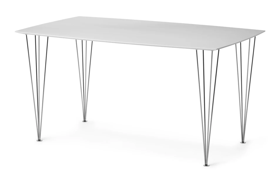 Plaine - Matbord, 140x85x72 cm - Vit