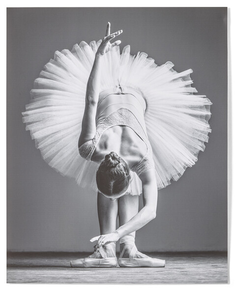 Posing - Poster, 50x40 cm - Svart