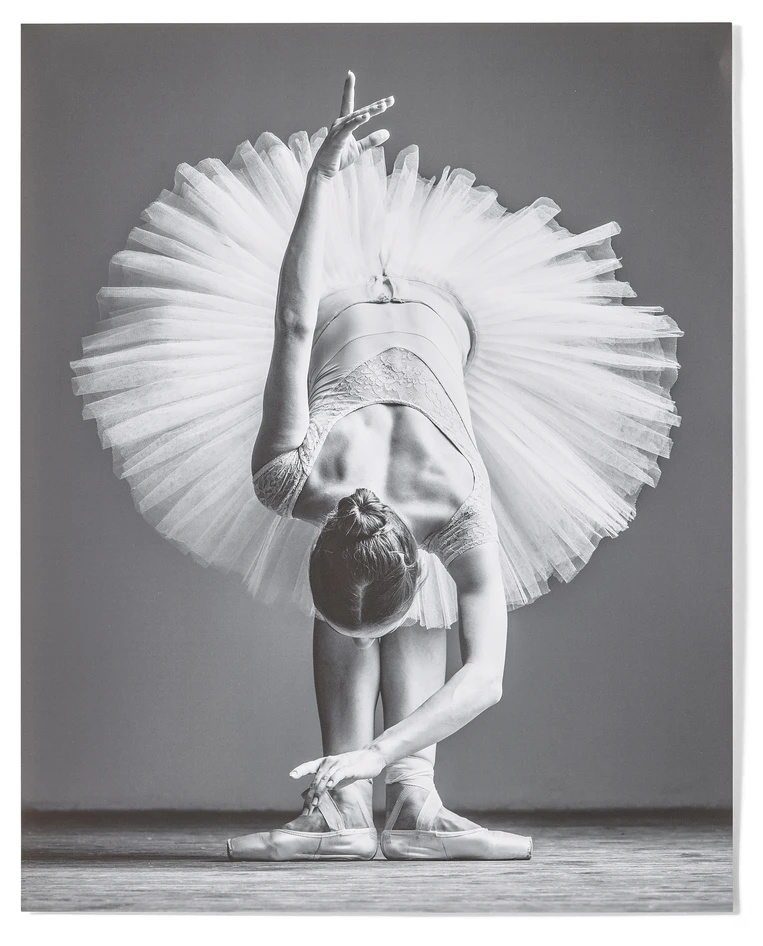 Posing - Poster, 50x40 cm - Svart