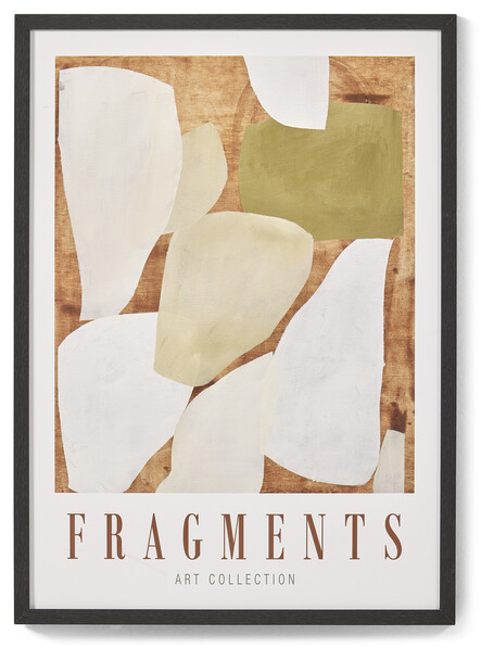 Fragments - Tavla, 50x70 cm - Flerfärgad