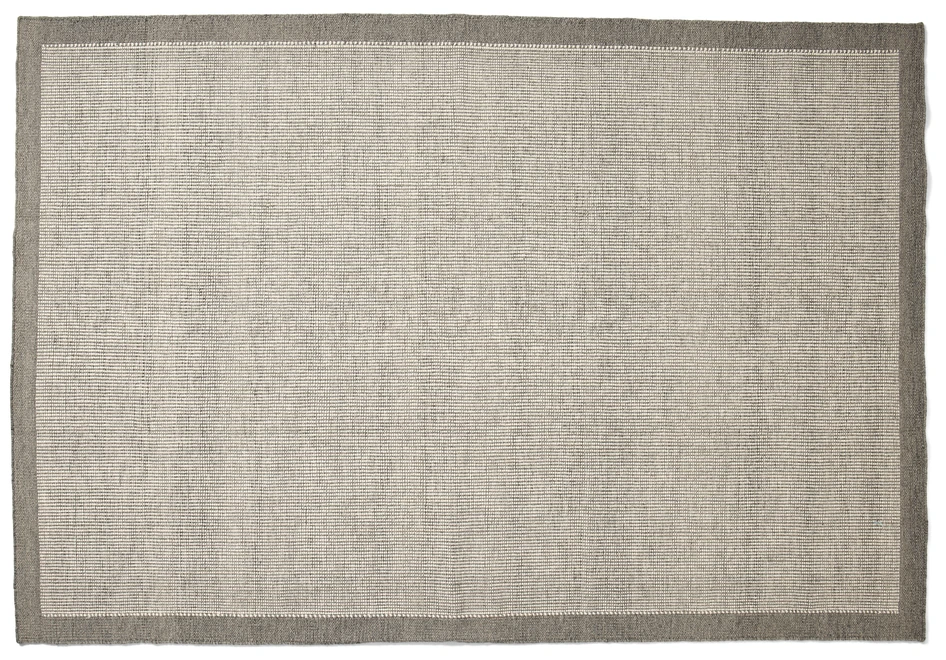 Varenna - Ullmatta, flatvävd 170x240 cm - Grå