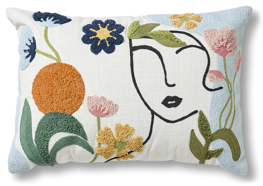 Femme - Prydnadskudde, 35x50 cm  - Flerfärgad