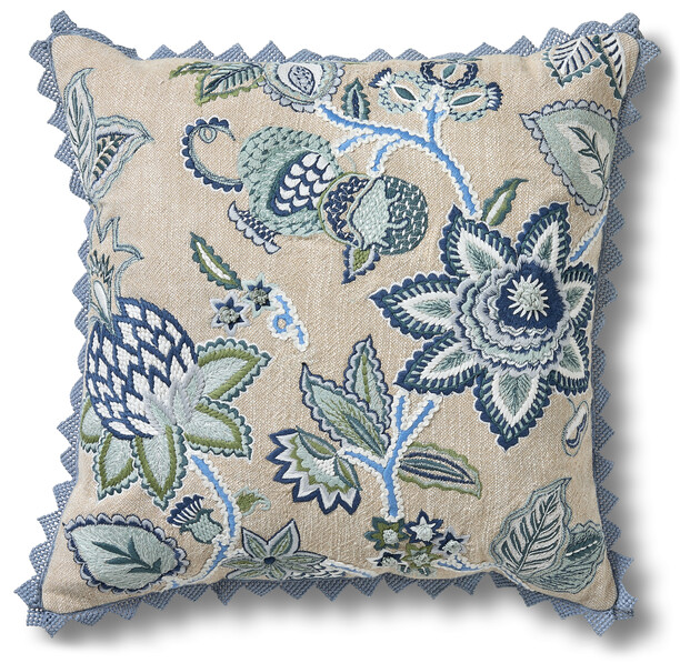 Parmanzi - Prydnadskudde, 45x45 cm - Beige