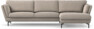 Madison Lux - 3-sits soffa med schäslong höger - Beige
