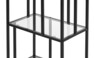 Prix - Hylla, 50x30x180 cm - Svart