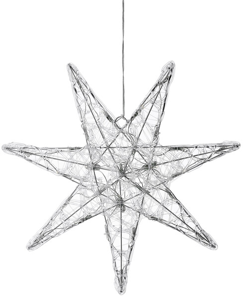 Star - Dekorationsbelysning, Ø 45 cm - Vit