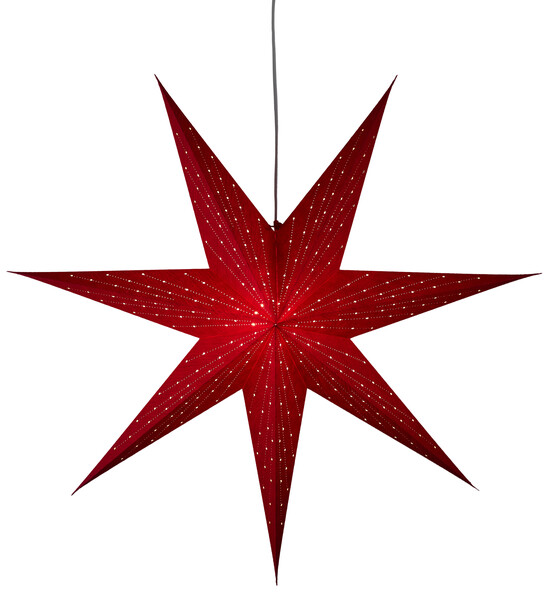 Julia - Julstjärna, Ø 75 cm - Röd
