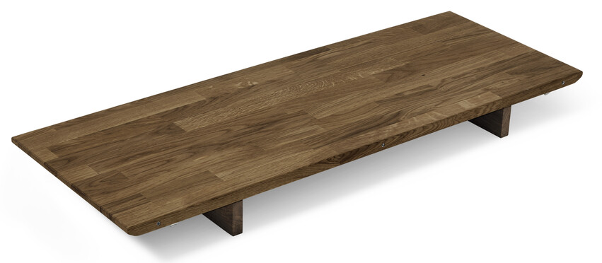 Ekerö - Iläggsskiva, B 115 cm - Brun