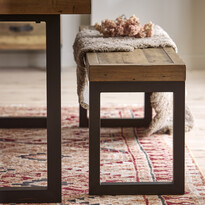 Woodenforge - Bänk till matbord,155x35x48 cm - inspiration