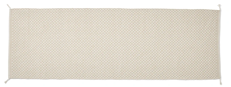 Rutan - Bomullsmatta 80x250 cm - Beige