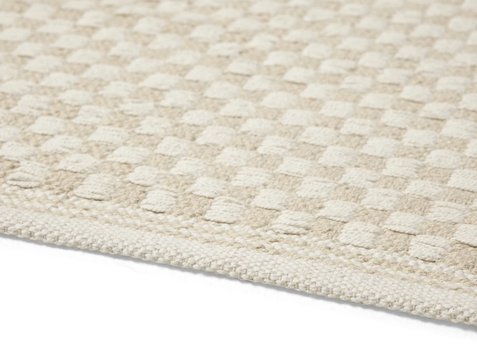 Rutan - Bomullsmatta 80x150 cm - Beige